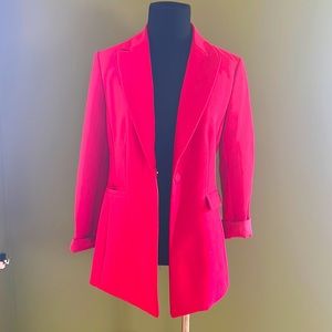 Banana Republic red blazer size 2